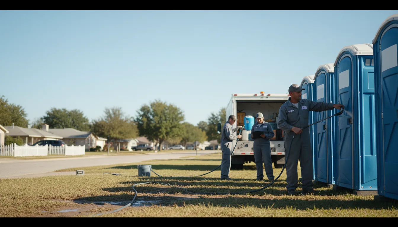 Long-Term Portable Toilet Rental in Port Byron, IL near me